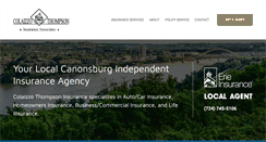 Desktop Screenshot of cthompsoninsurance.com